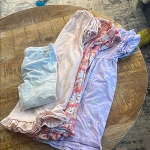 Old Navy Kids Dress Set - Pink and Light Blue
